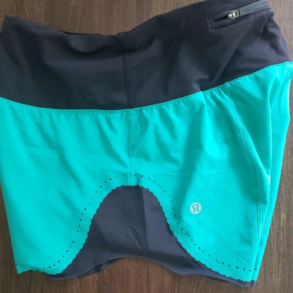 LULULEMON Teal lightweight short - Picture 5 of 9